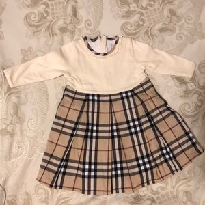 Burberry dress for baby girl